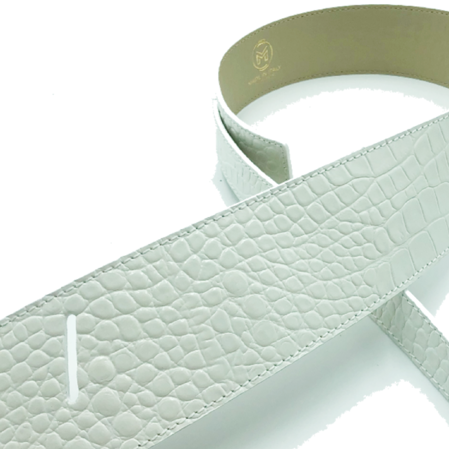 Cintura BUSTIER Cocco Bianco Ottico - MUTH