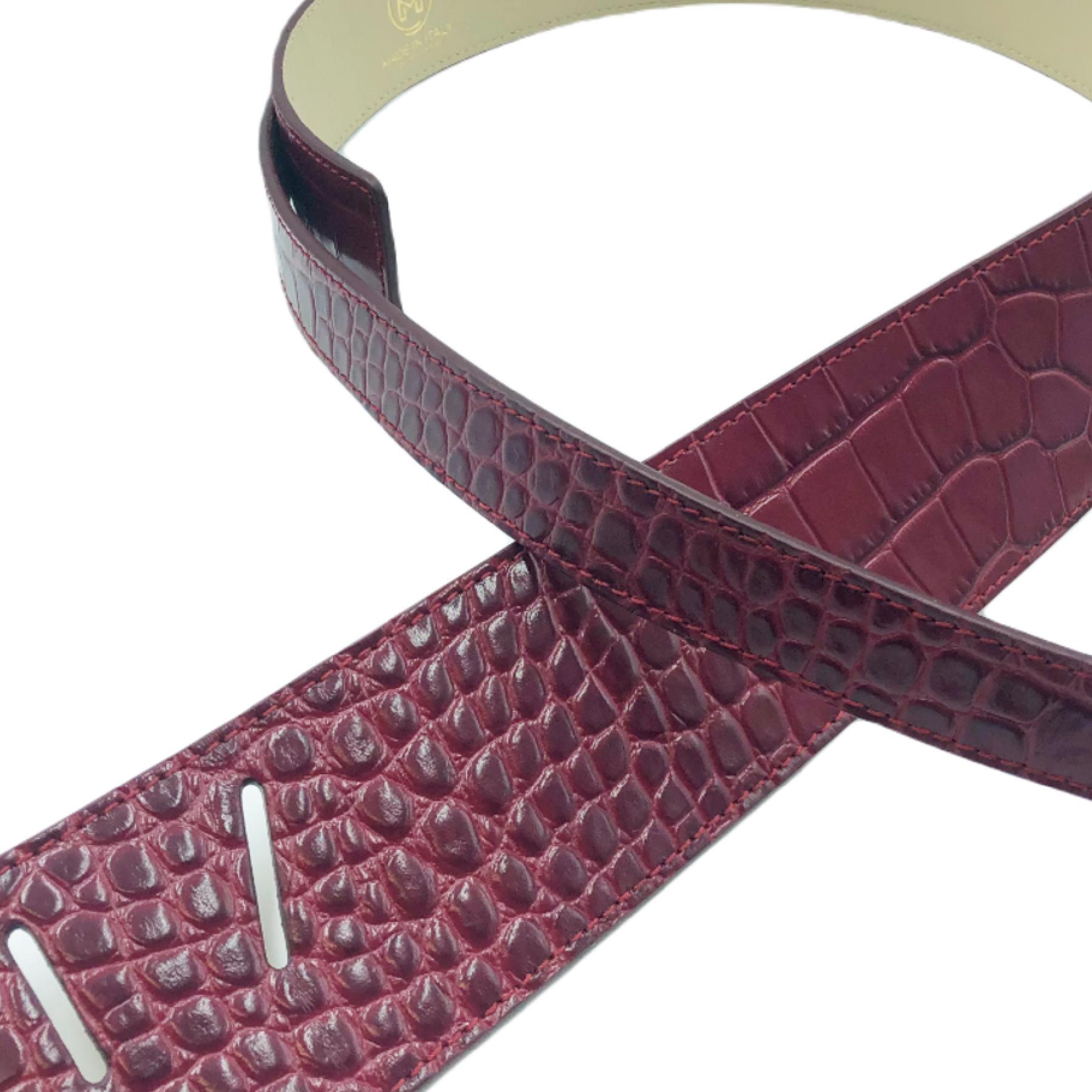 Cintura BUSTIER Cocco Rubino - MUTH