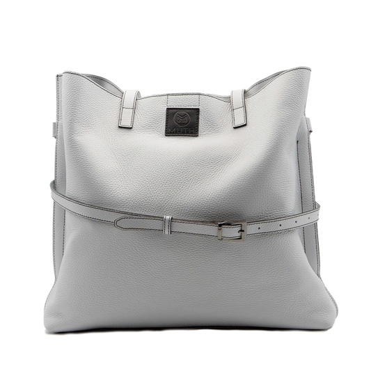 Shopping bag SQUARE Bianco Ottico - MUTH